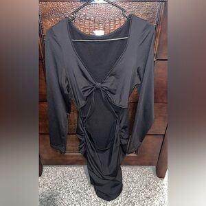 Women's Black and a red Long Sleeve Boatneck dress bundle